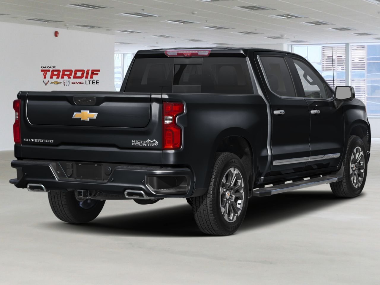 2026 CHEVROLET Silverado 1500 High Country cabine multiplace 4RM 157 po Black Amos - photo #2