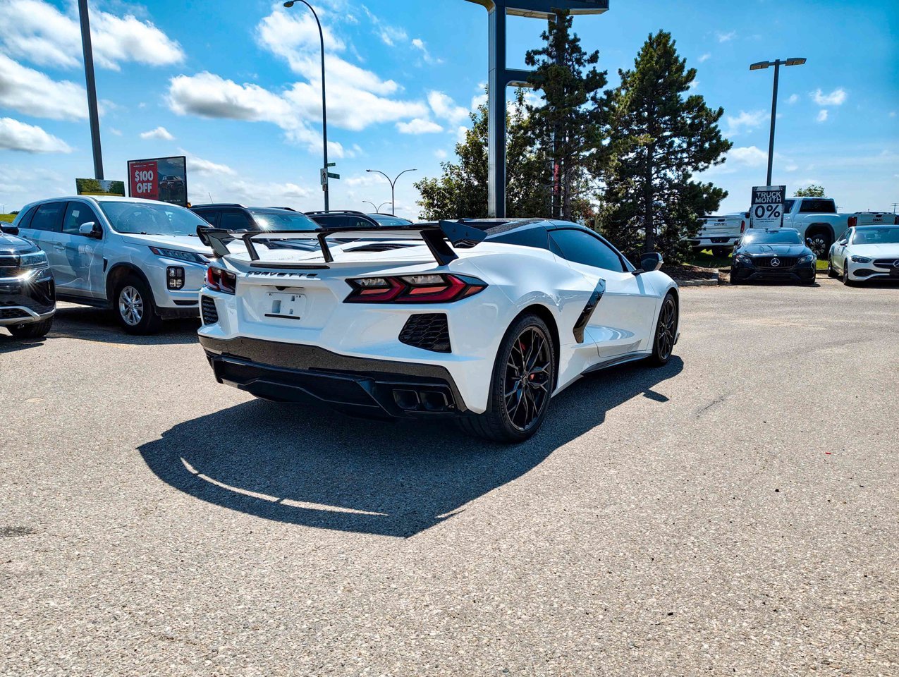 2025 Chevrolet Corvette 2dr Stingray Conv w/1LT White Sherwood Park - photo #5
