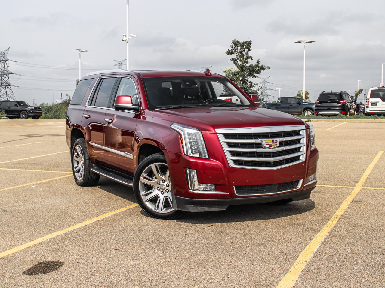 2016 Cadillac Escalade 4WD 4dr Premium Collection Red Passion Sherwood Park - photo #1