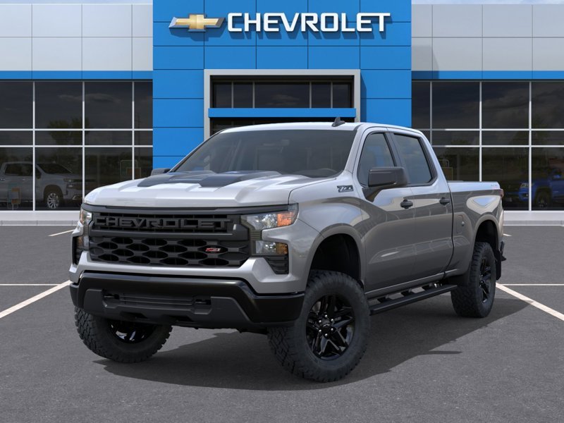 CHEVROLET Silverado 1500 Custom Trail Boss cabine multiplace 4RM 157 po 2026 GRIS STERLING METALLISE Gatineau - photo #5