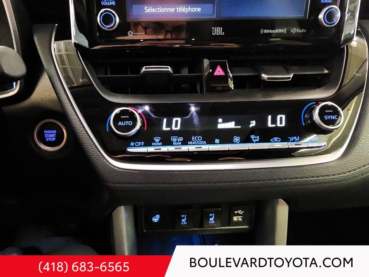 2022 Toyota Corolla Cross 99846A-97 | XLE, AWD Blue Québec - photo #15