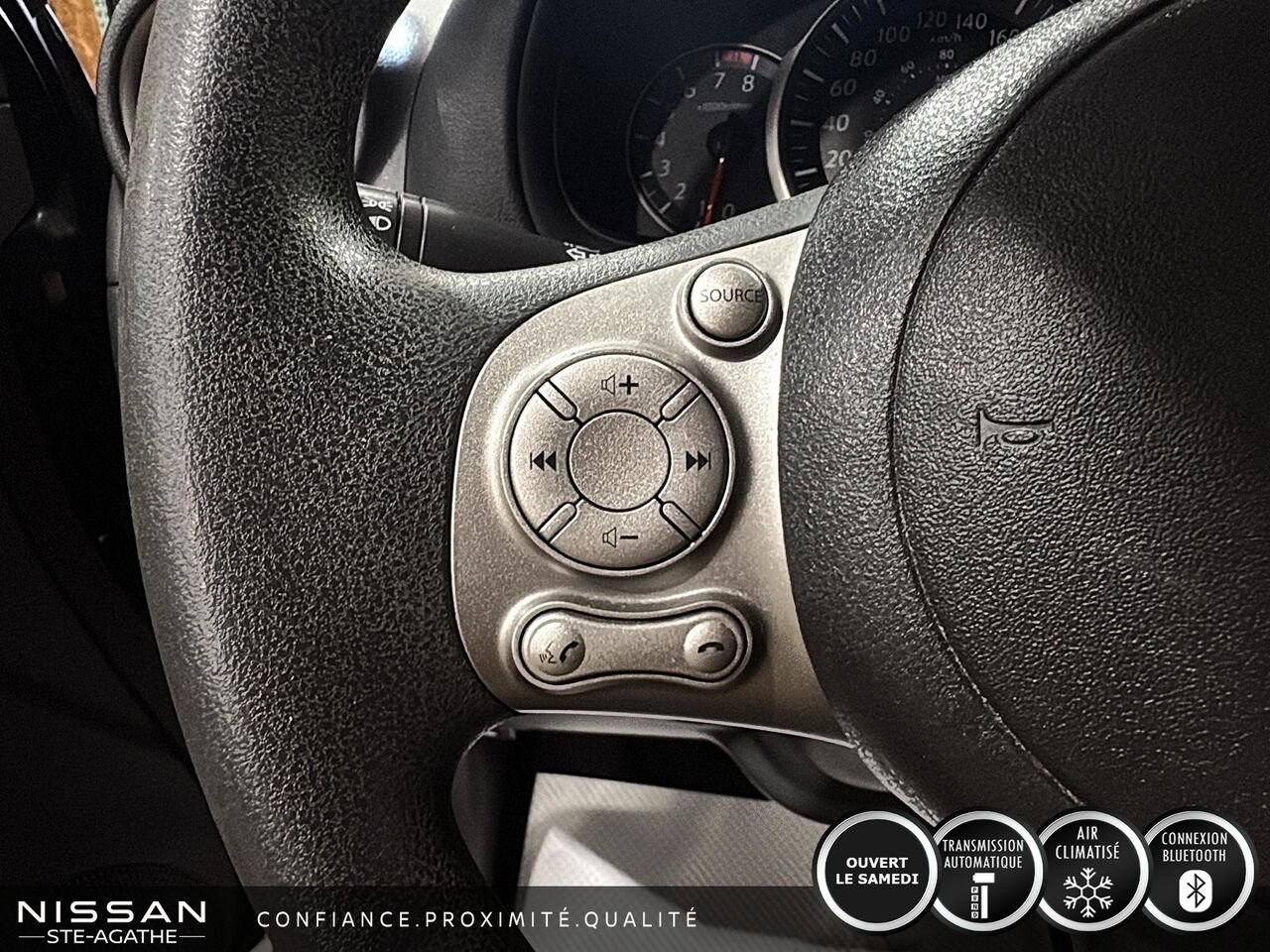 2017 Nissan Micra SV à hayon 4 portes BA Black Saint-Jérôme - photo #14