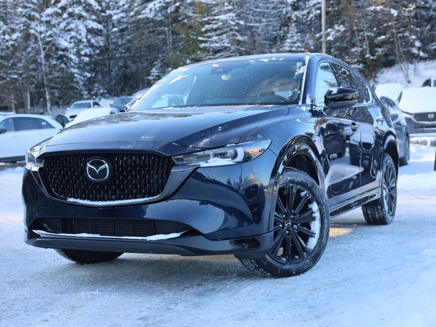 Mazda CX-5 Sport design Turbo, AWD, Sièges en cuir, Volant chauffant, Toit ouvrant 2024 Bleu