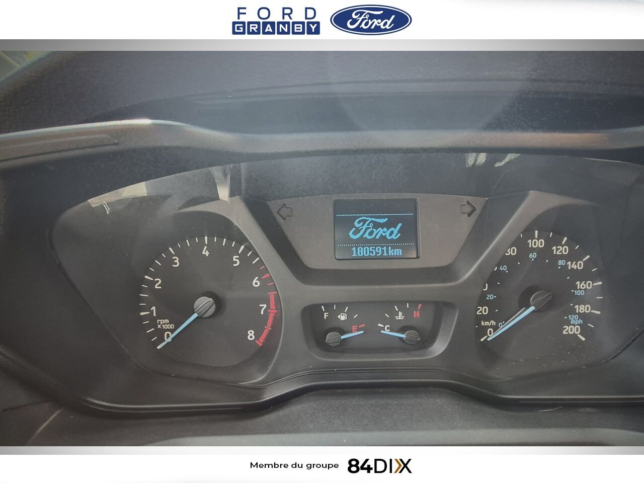 Ford Transit fourgon utilitaire 2015 Blanc Granby - photo #17