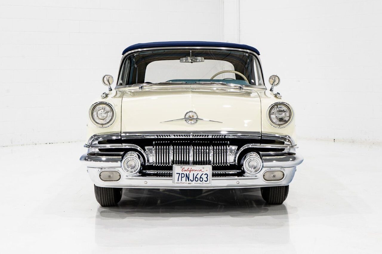 1957 Pontiac Bonneville *PRICE IN USD* Fuel injected 347/315HP 1 of 630 produced White Montreal - photo #51