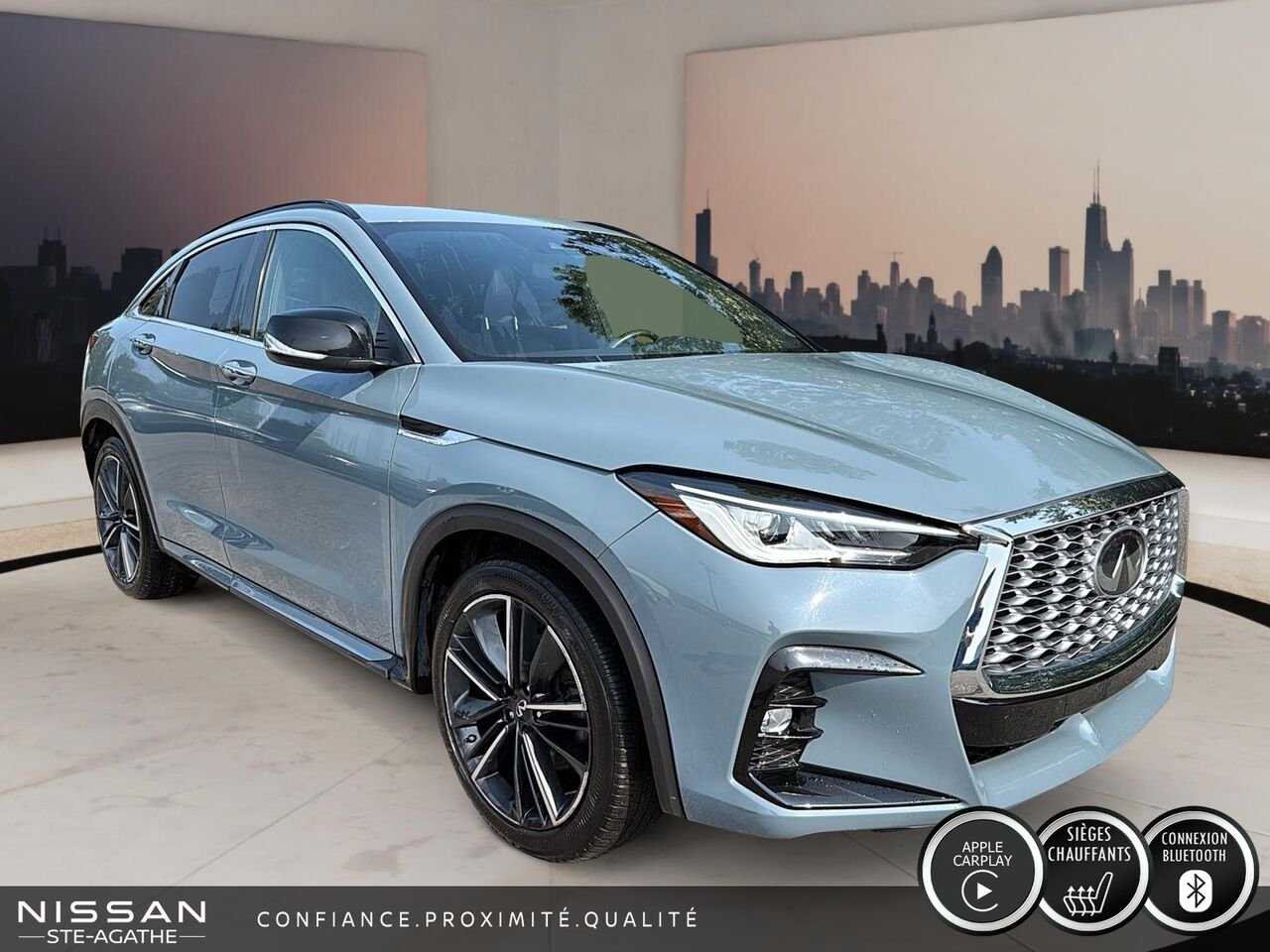 2023 INFINITI QX55 Blue Ste-Agathe des Monts - photo #2