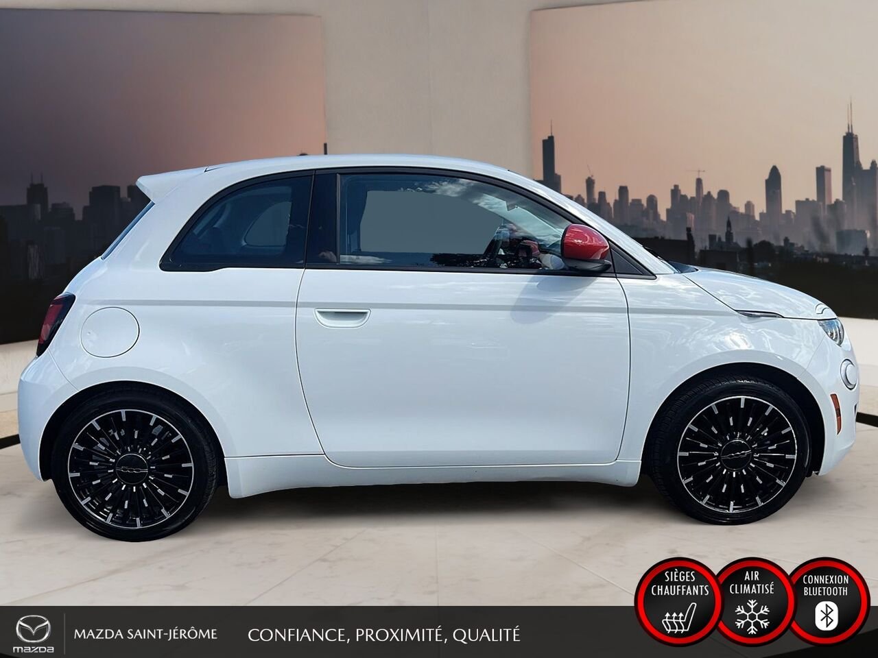 FIAT 500e 2024 Blanc Saint-Jérôme - photo #4