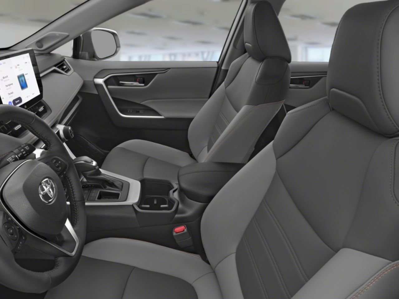 2025 Toyota RAV4 XLE PREMIUM AWD / CLEAN CARFAX / HEATED SEATS / MOONROOF / LEATHER SURFACE / CARPLAY AND ANDROID AUTO Grey Mississauga - photo #8