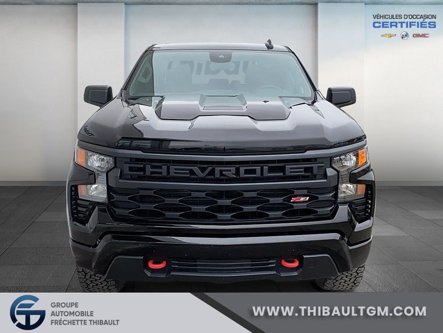CHEVROLET SILVERADO Custom Trail Boss cabine multiplace 4RM 157 po 2022 Noir