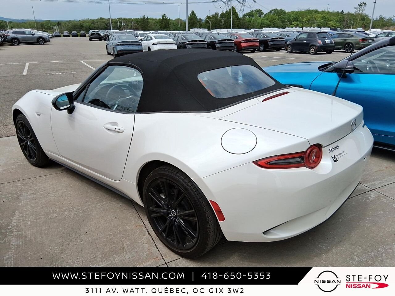 Mazda MX-5 GS-P MIATA CLUB 2025 Blanc Ste-Foy - photo #1