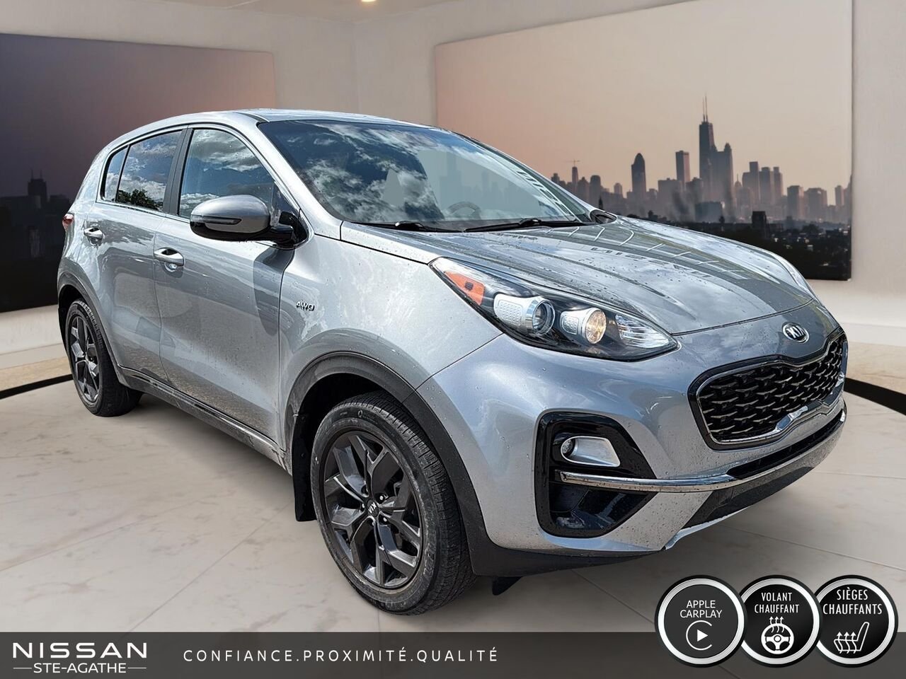 Kia Sportage 2020 Gris Saint-Jérôme - photo #2