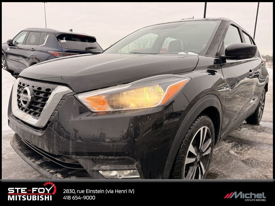 Nissan Kicks SV, SIÈGES CHAUFFANTS, APPLECARPLAY, 2018 Noir