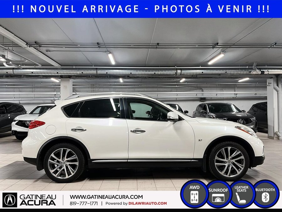 INFINITI QX50 *** CLEAN CARFAX + BAS KILOMÉTRAGE *** 2017 Blanc