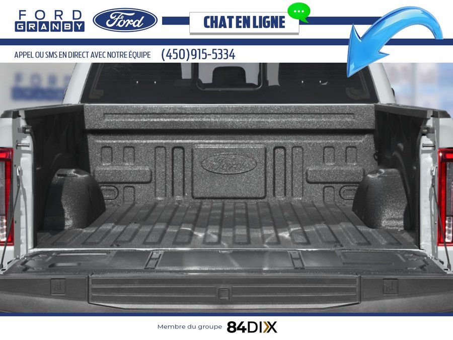 Ford F-150 Raptor SuperCrew 4RM caisse de 5,5 pi 2026 Noir agate métallisé