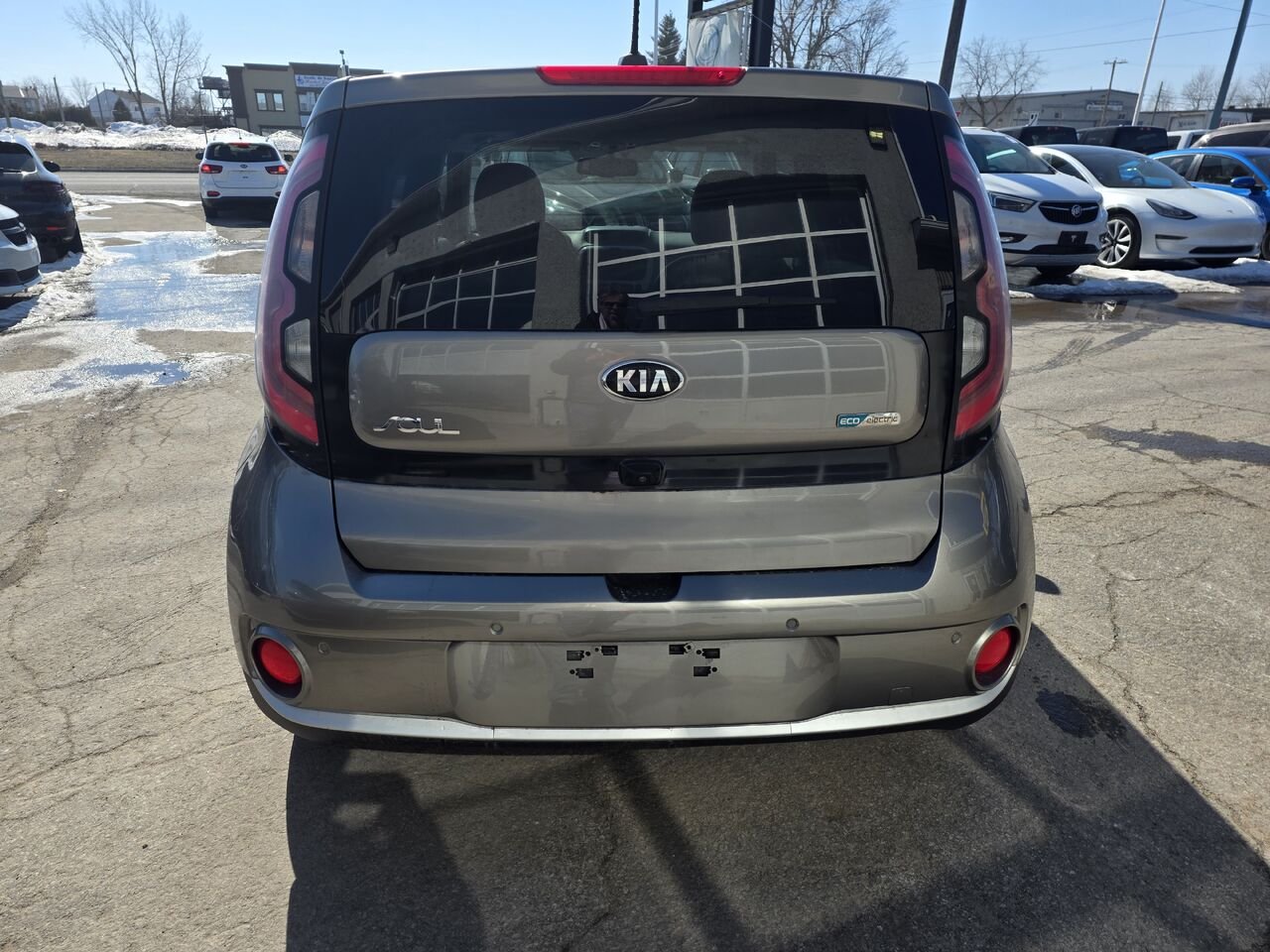 Kia Soul EV 2019 Gris Longueuil, - photo #4