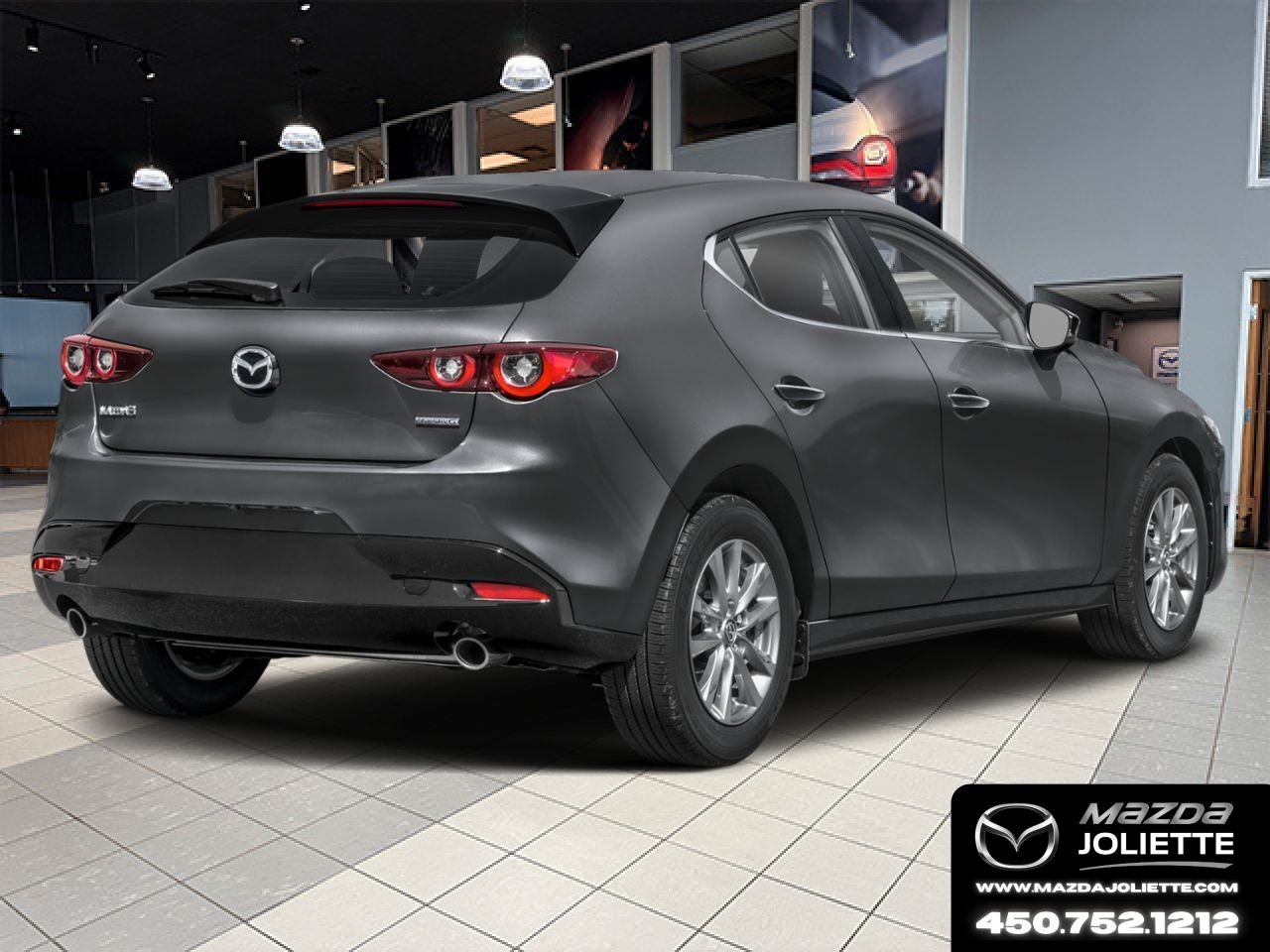 MAZDA Mazda3 Sport 2026 Gris mécanique métallisé Notre-Dame-des-Prairies - photo #1