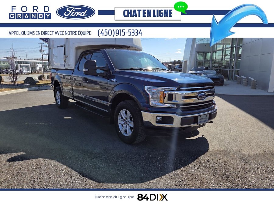 2018 Ford F-150 Blue