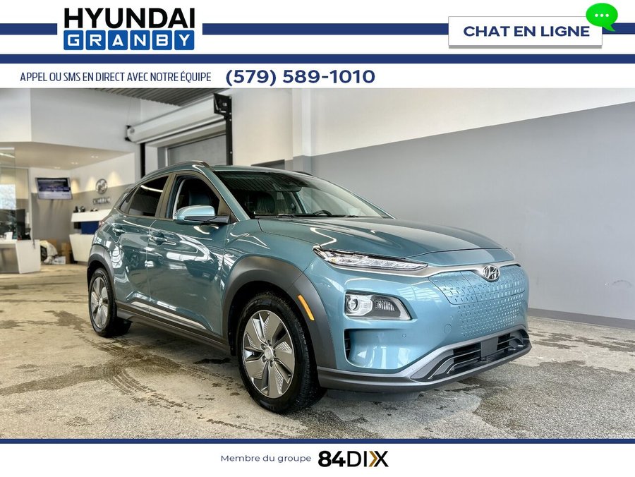 Hyundai Kona électrique 2020 2020 Bleu