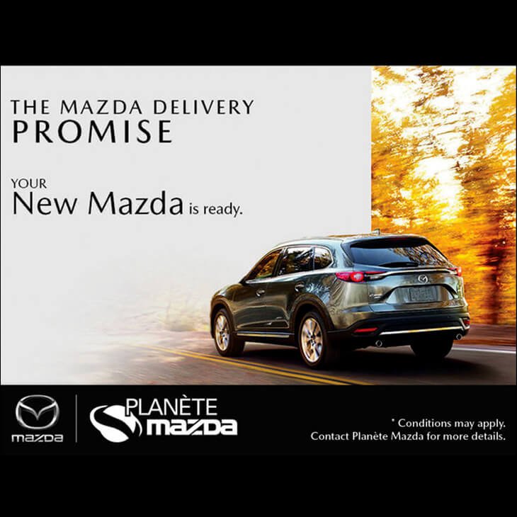 The Mazda delivery promise