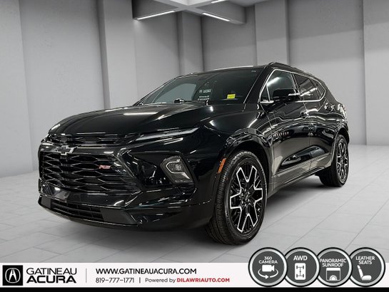 Chevrolet Blazer *** UN PROPRIO + CLEAN CARFAX + BAS KILOMÉTRAGE*** 2023 Noir