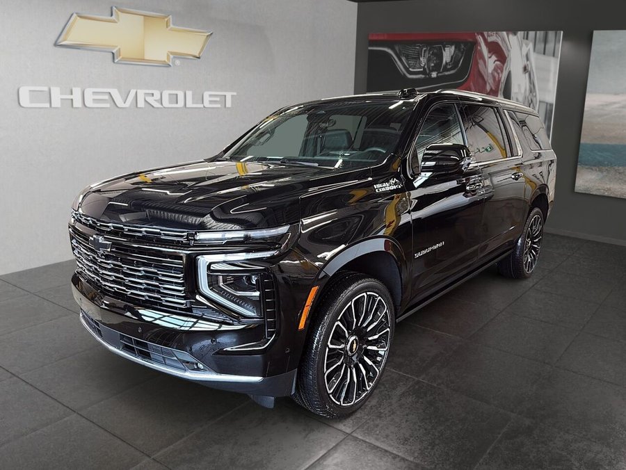 Chevrolet Suburban High Country 4 portes 4RM 2026 Noir