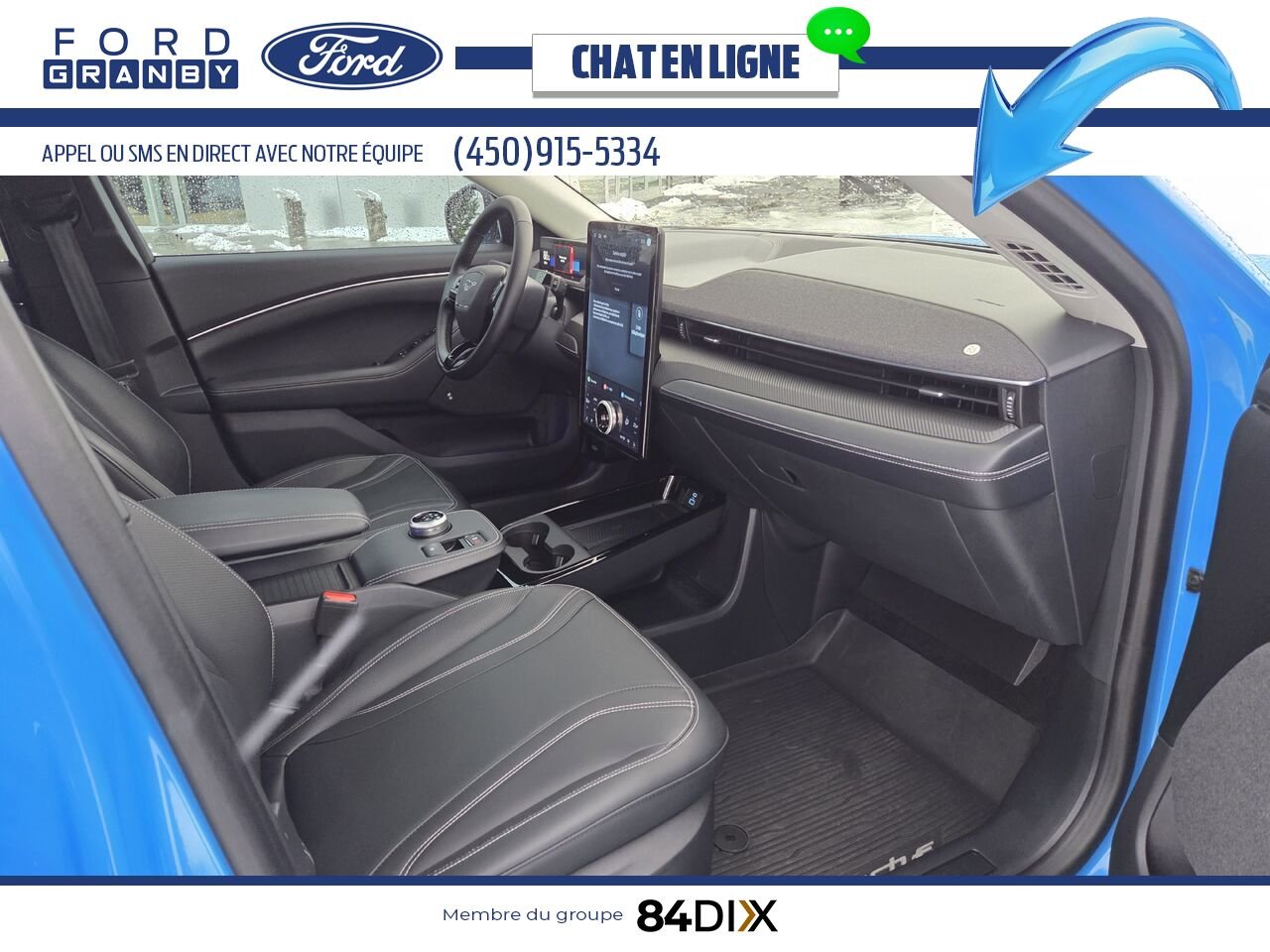 2024 Ford Mustang Mach-E Blue Granby - photo #22