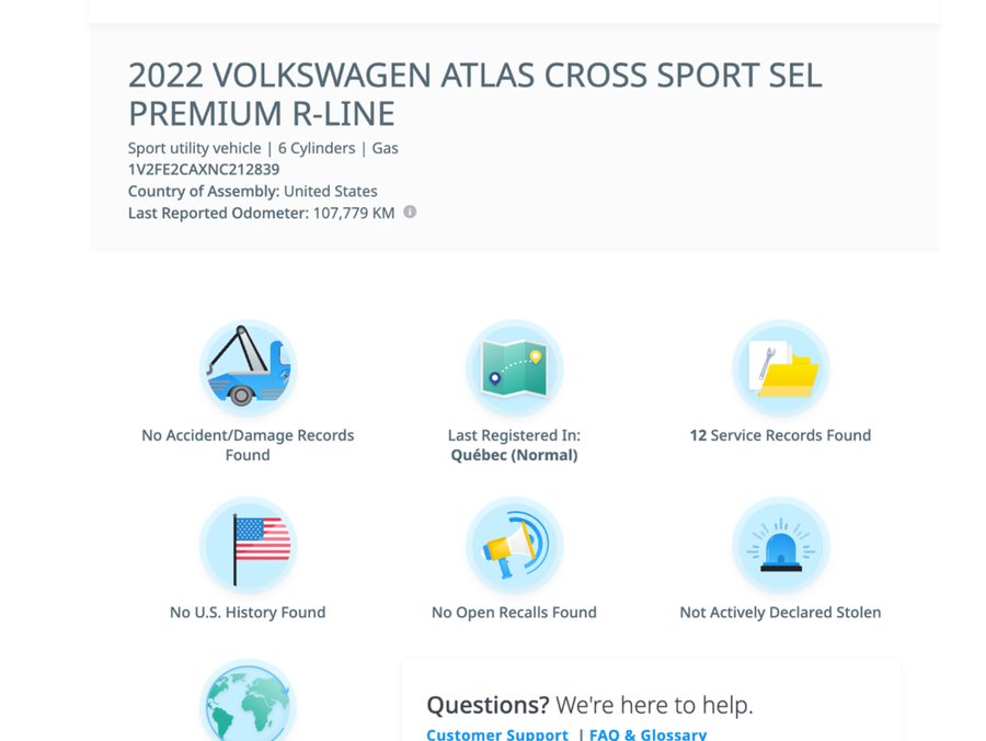 2022 Volkswagen Atlas Cross Sport 2022