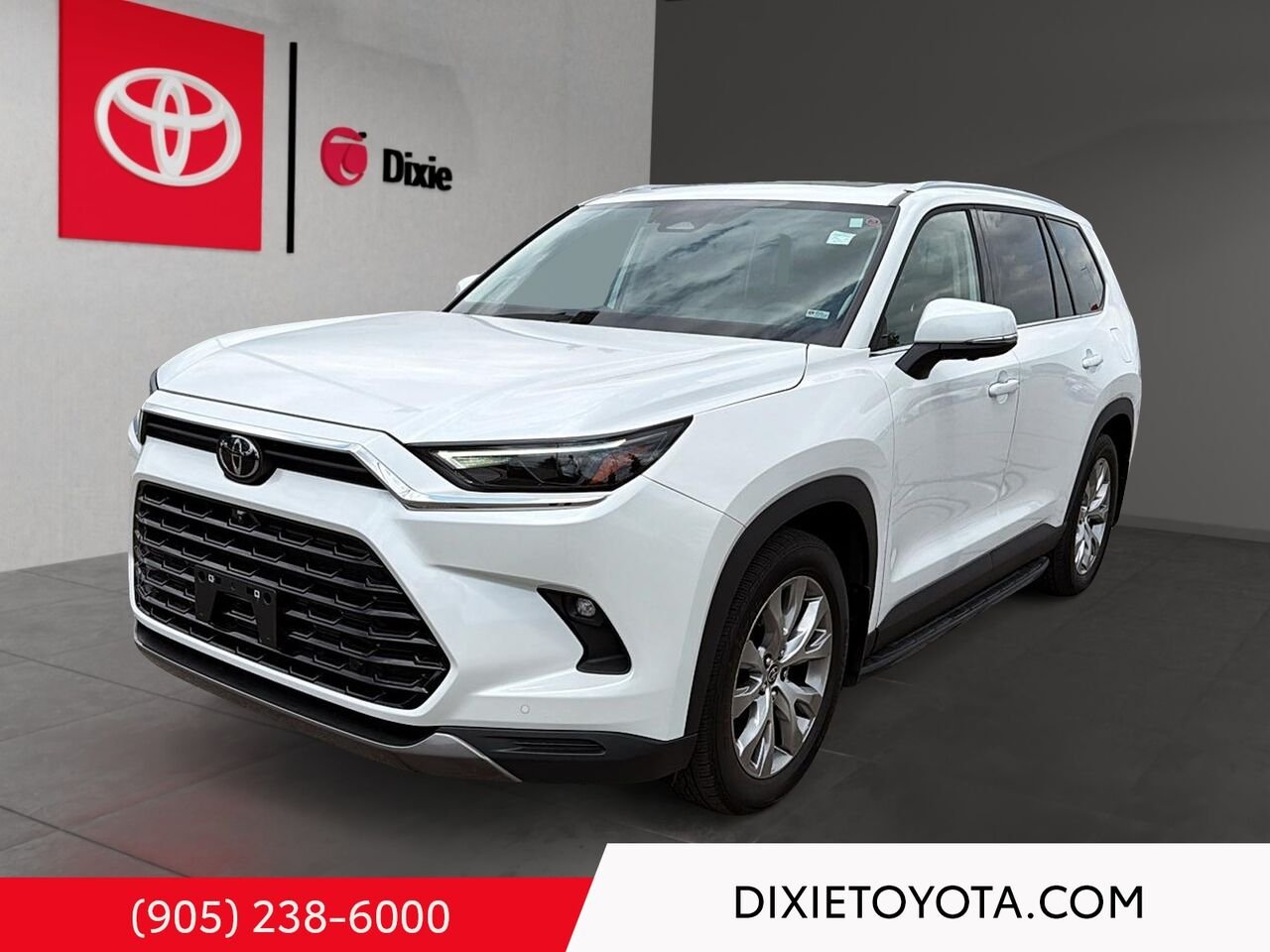 2025 Toyota Grand Highlander HYBRID LIMITED AWD / HEATED AND VENTILATED SEATS / MOONROOF / ALLOY WHEELS / CARPLAY AND ANDROID AUTO White Mississauga - photo #0