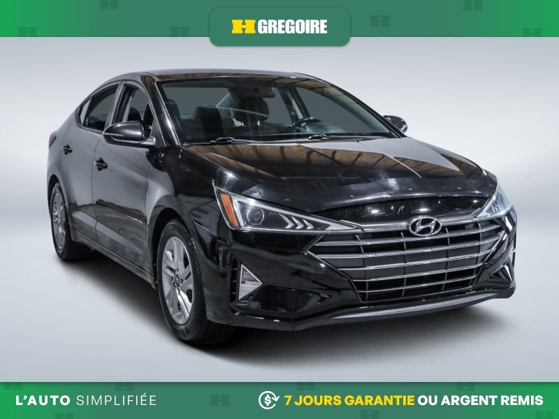 Hyundai Elantra 2020 2020 Noir