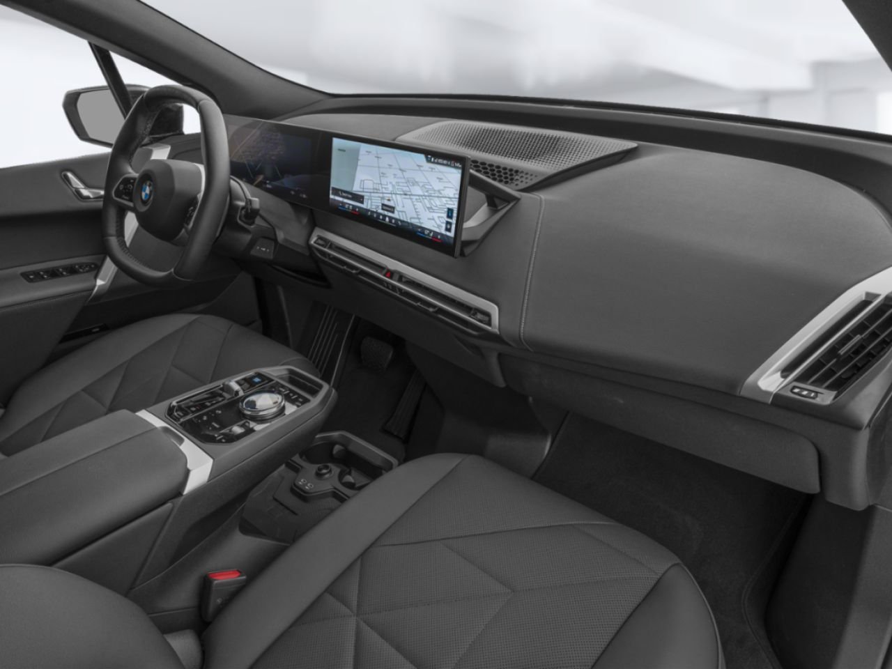 2026 BMW iX xDrive60 Black Sapphire Metallic Blainville - photo #4