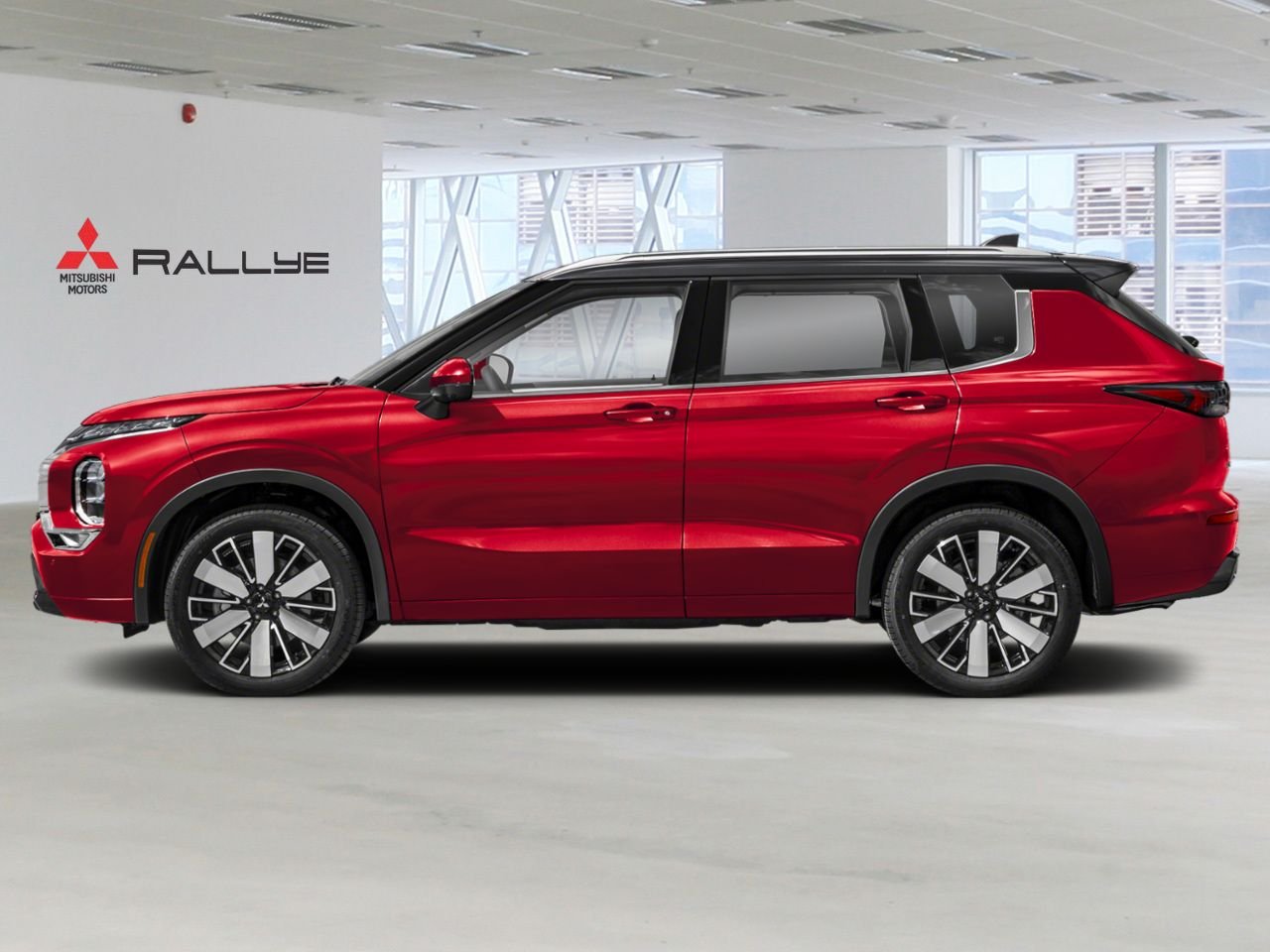 2026 MITSUBISHI Outlander Red Diamond/Black Roof Gatineau - photo #2