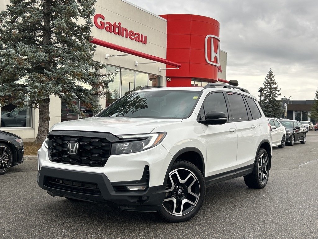 2023 Honda Passport Touring White Gatineau - photo #7