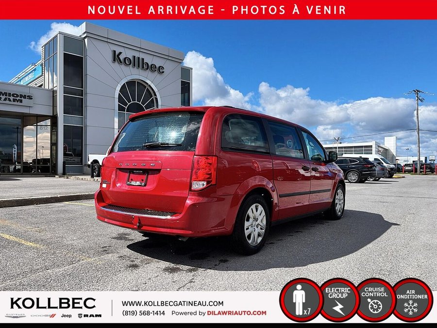 DODGE GRAND CARAVAN *** UN PROPRIO + CLEAN CARFAX + BAS KILOMÉTRAGE*** 2016 Rouge