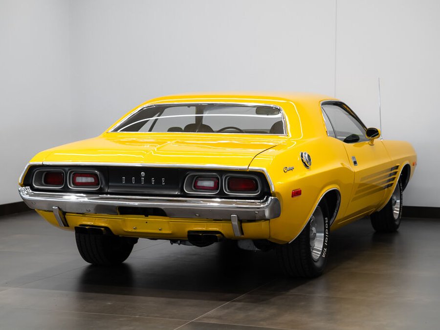 Dodge Challenger 1972 1972 Jaune