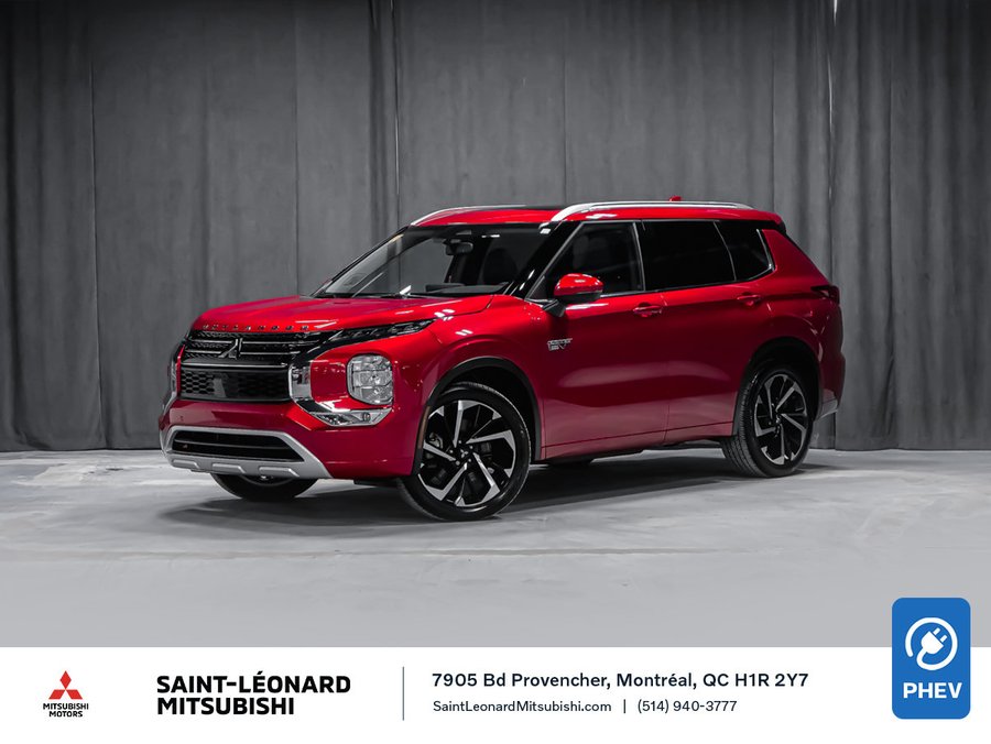 2024 Mitsubishi Outlander GT SIÈGES EN CUIR SYSTÈME DE SON BOSE PREMIUM Red