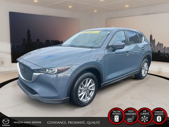Mazda CX-5 GS | AWD | AUTO | CAM DE RECUL 2022 Gris
