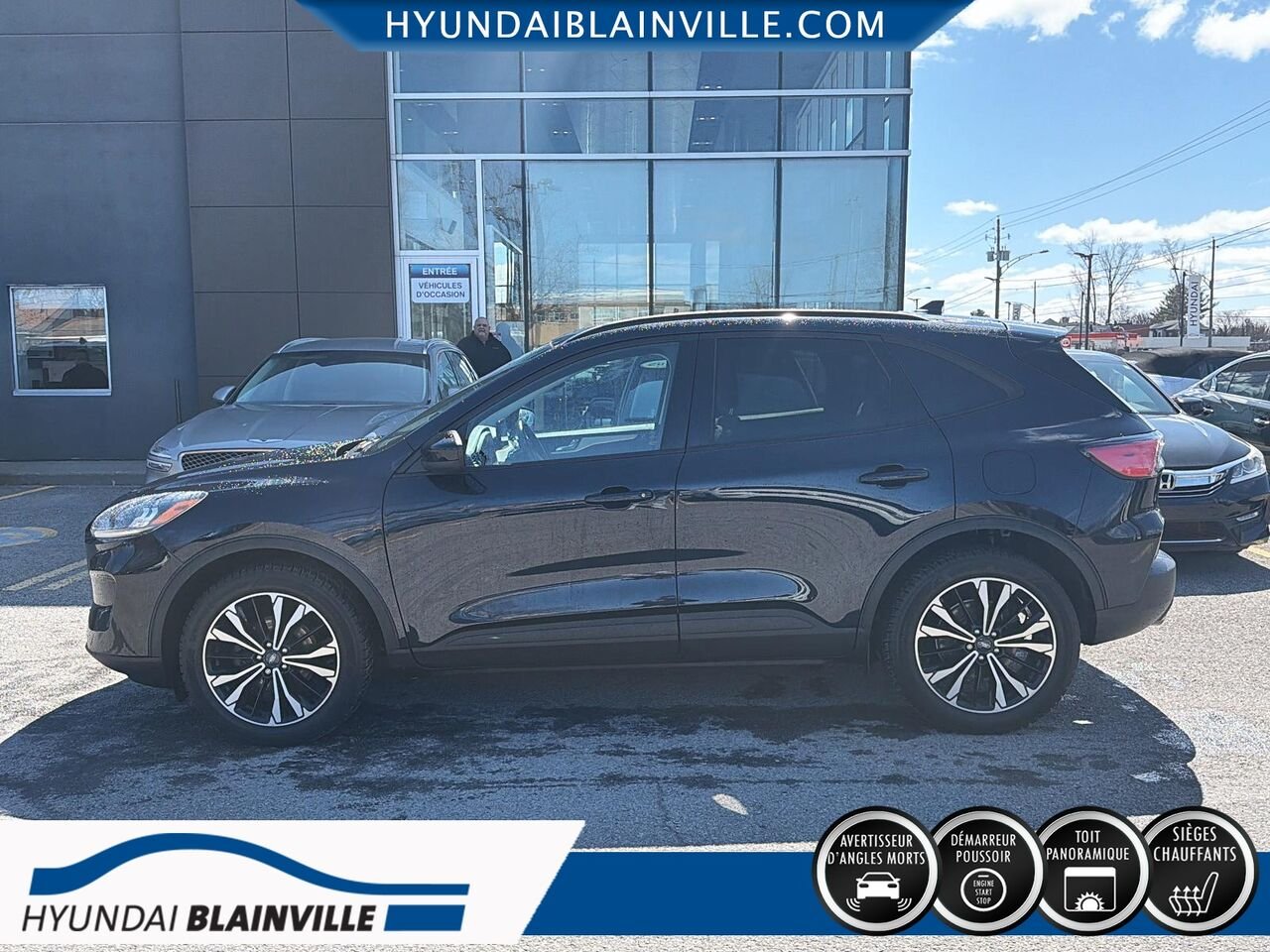 Ford Escape 2021 Bleu Blainville - photo #6