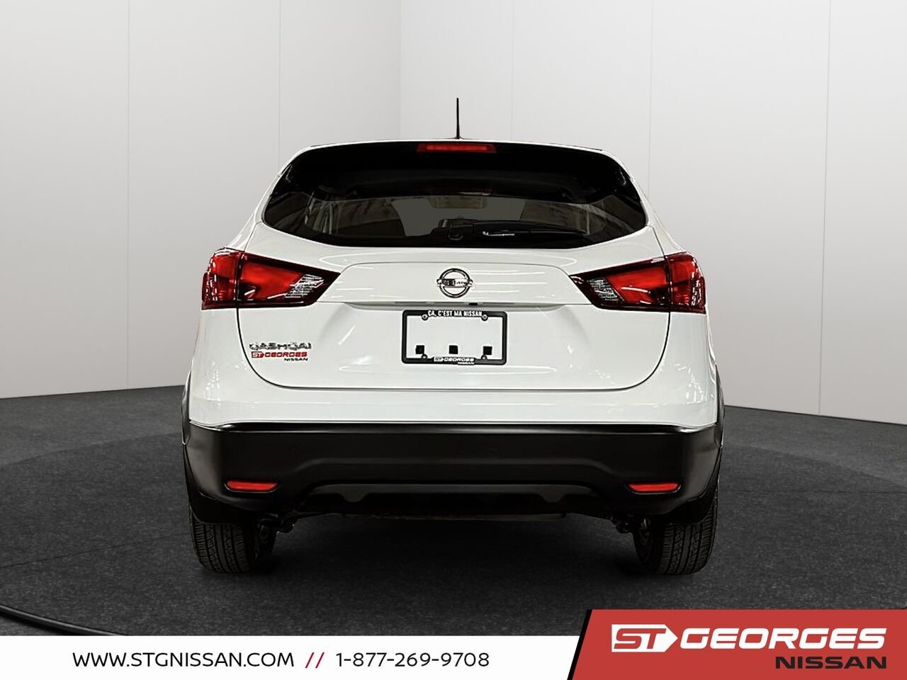 Nissan Qashqai 2018 Blanc Saint-Georges - photo #2