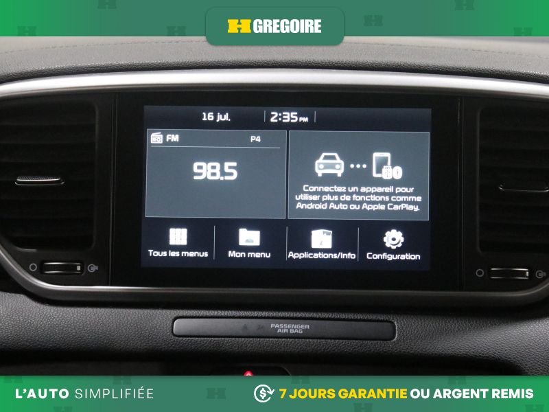 Kia Sportage 821150 | LX AWD AUTO A/C MAGS CAM RECUL BLEUTOOTH 2022 Bleu Laval - photo #5