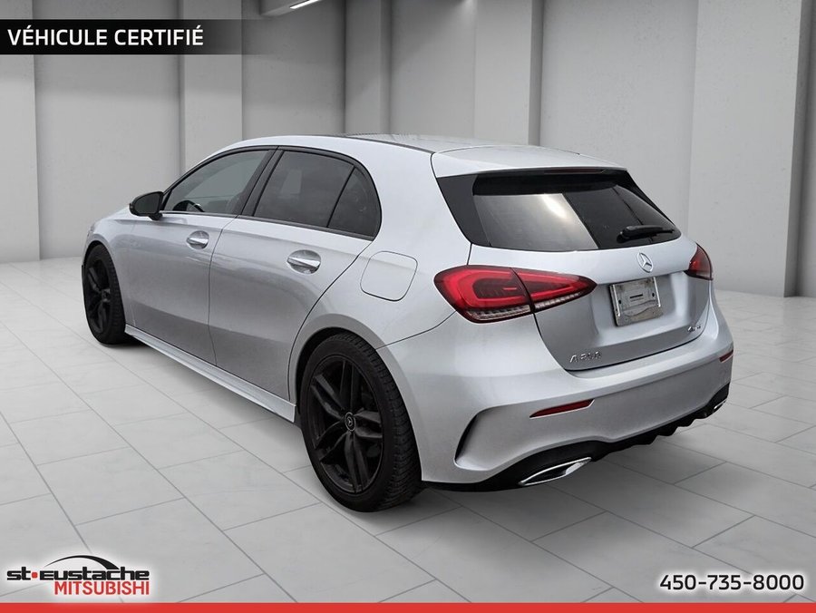 Mercedes-Benz Classe A A-250 A HAYON-AMG PACK-4MATIC-BANC CHAUFFANTS-TOIT PANO 2020 Gris