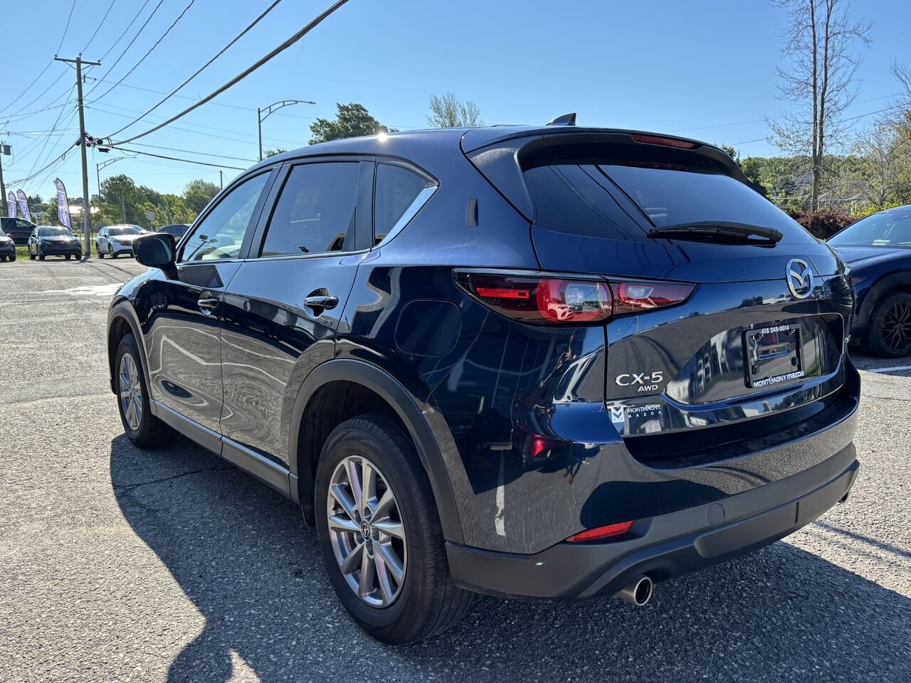 MAZDA CX-5 GS TI sans désactivation de cylindres 2024 Bleu Montmagny - photo #6