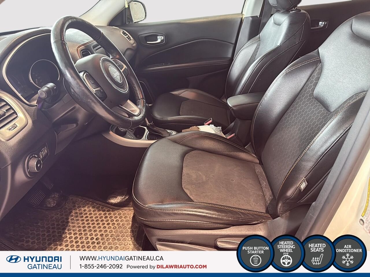 2018 Jeep Compass White Gatineau - photo #6