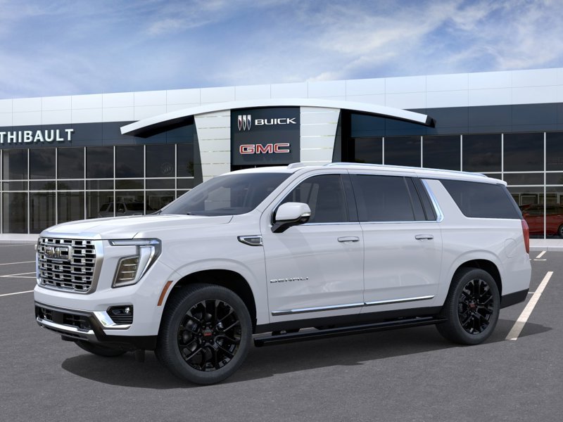 GMC Yukon XL 4 RM 4 portes Denali 2026 BLANC GLACIER, TRIPLE COUCHE Sherbrooke - photo #1