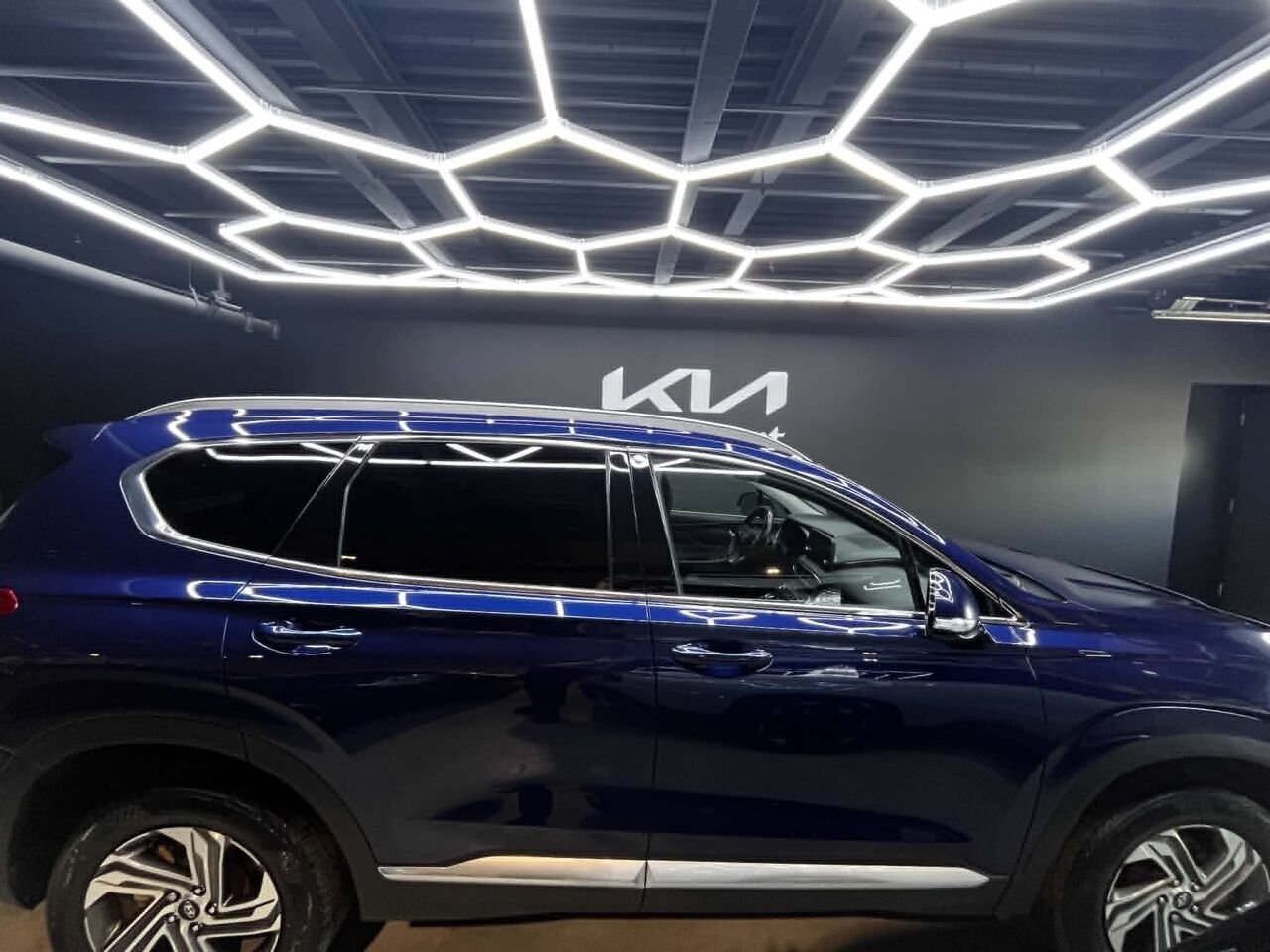 2021 Hyundai Santa Fe Blue Blainville - photo #5