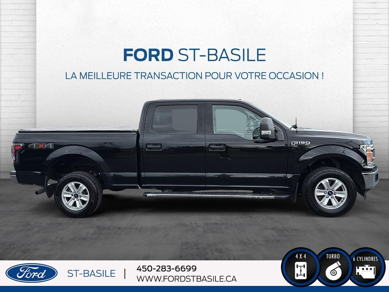 Ford F-150 2018 Noir Saint-Basile-le-Grand - photo #8