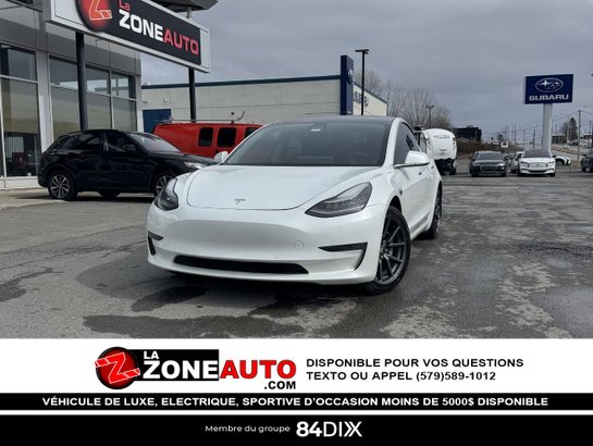 Tesla Model 3 2019 2019 Blanc