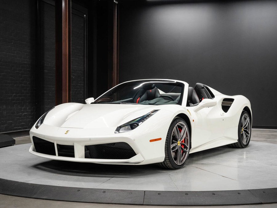 2016 Ferrari 488 Spider 2016 White