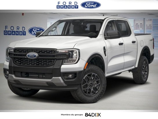 Ford Ranger XLT cabine SuperCrew 4RM caisse de 5 pi 2026 Blanc Oxford