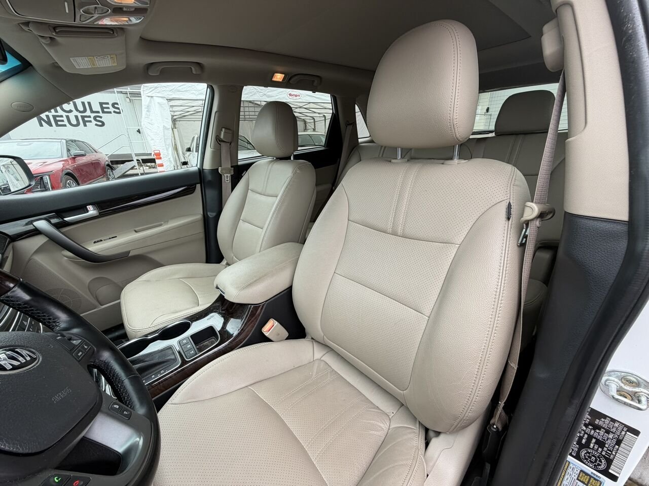 Kia Sorento EX AWD CUIR TOIT PANORAMIQUE 2015 Blanc Laval - photo #16