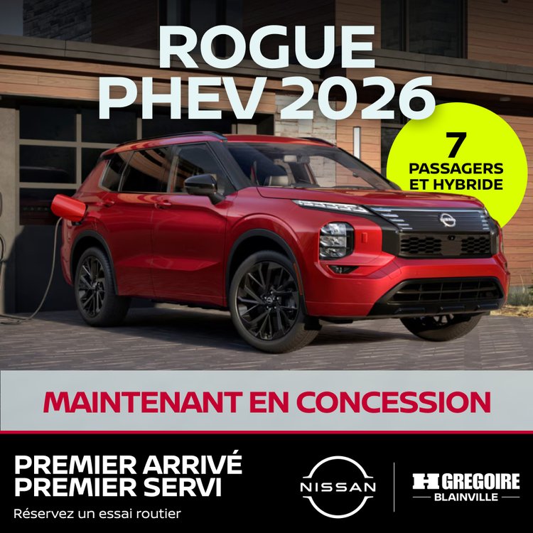 Nissan blainville promo juin ROGUE PHEV FR